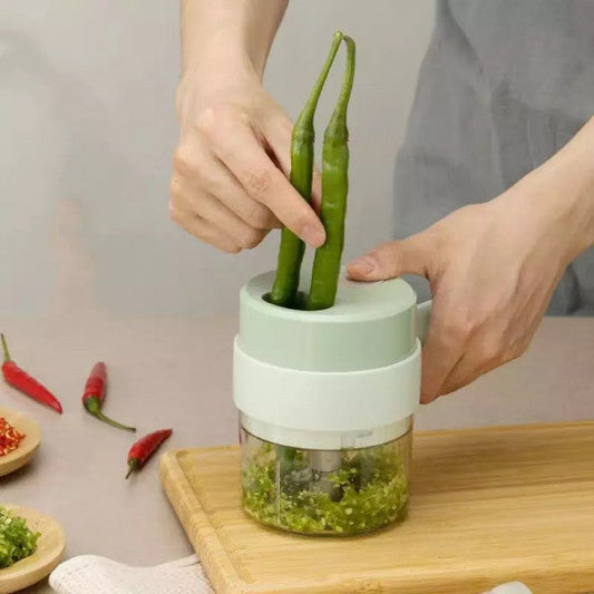 4 in 1 electric vegetable cutter slicer grater chopper