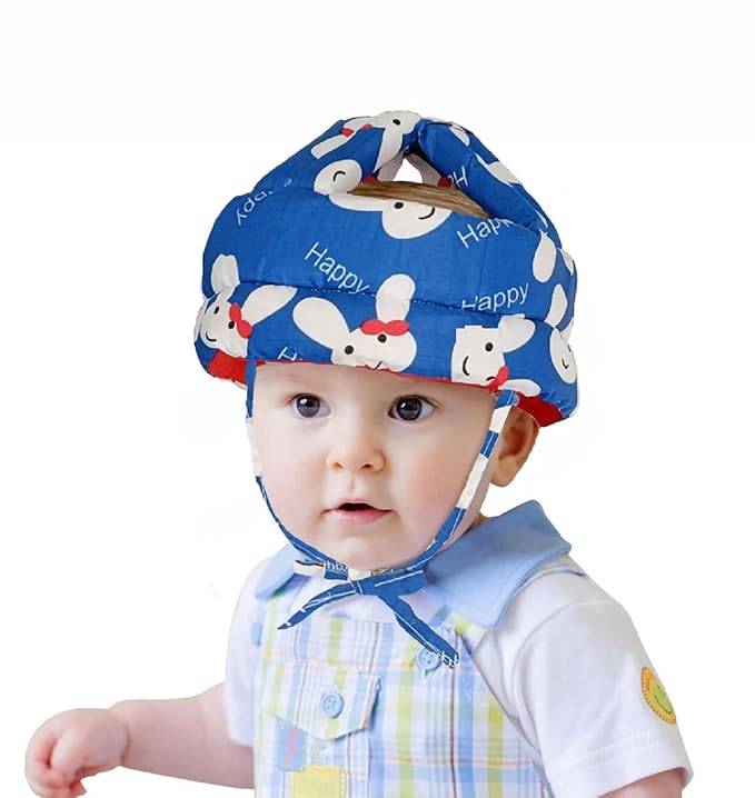 Ultra-lightweight baby safety helmet and toddler head protector for crawling and walking