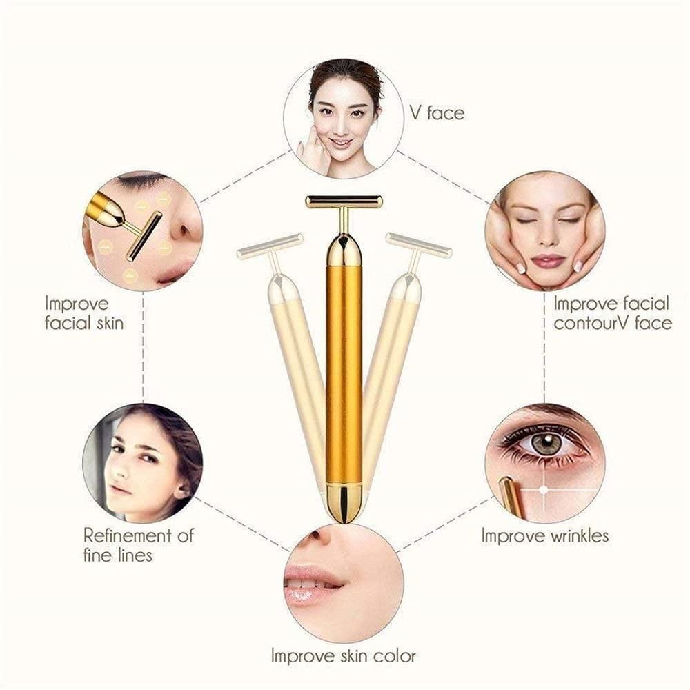 Compact beauty bar roller for travel and home use