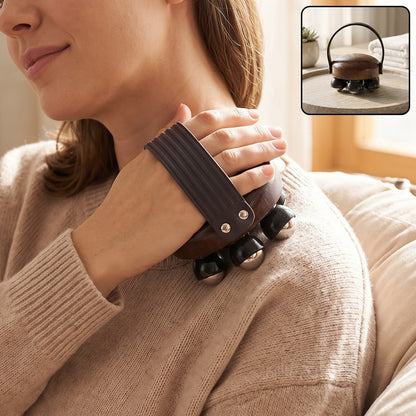 Handheld Roller Body Massager for Back and Neck Muscle Relief