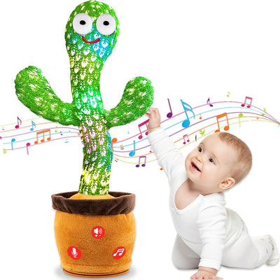LED musical dancing and mimicry cactus toy