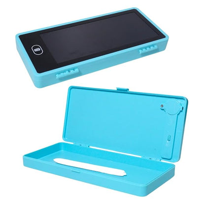 Compact portable pencil case for school and travel