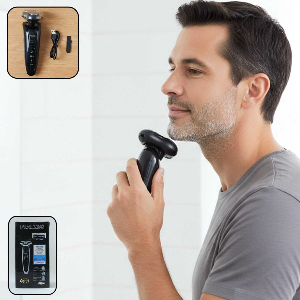 ProGlide 360° Electric Rotary Shaver and Trimmer for Men